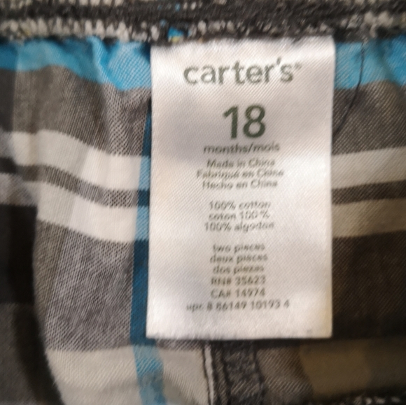 Carter's Shorts; 18 Months - Picture 3 of 3